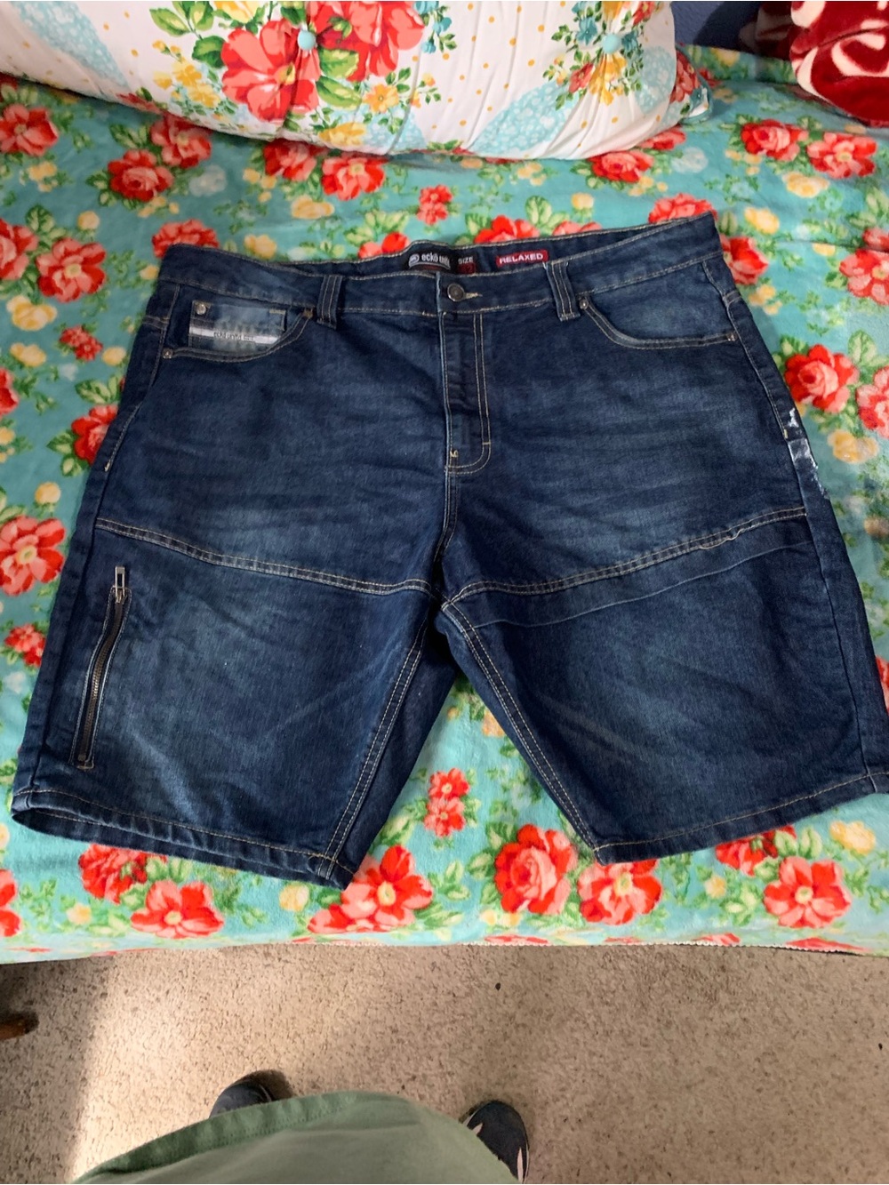 Ecko Unlimited Rawthentic Relaxed Jort Shorts